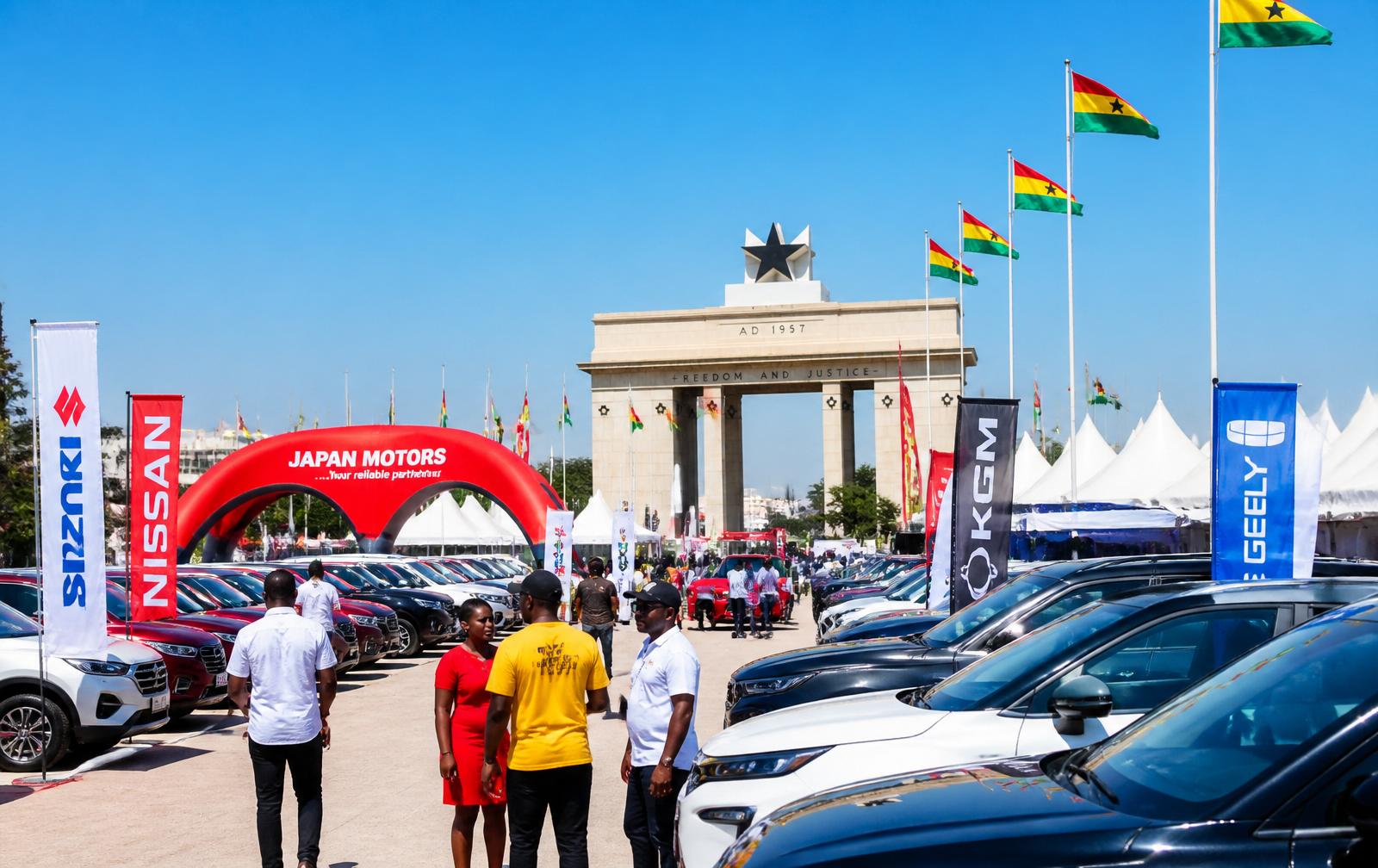GATFE 2026 auto trade fair at Black Star Square